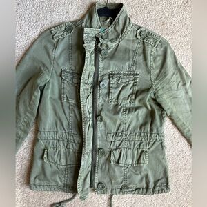 Aeropostale Olive Utility Jacket